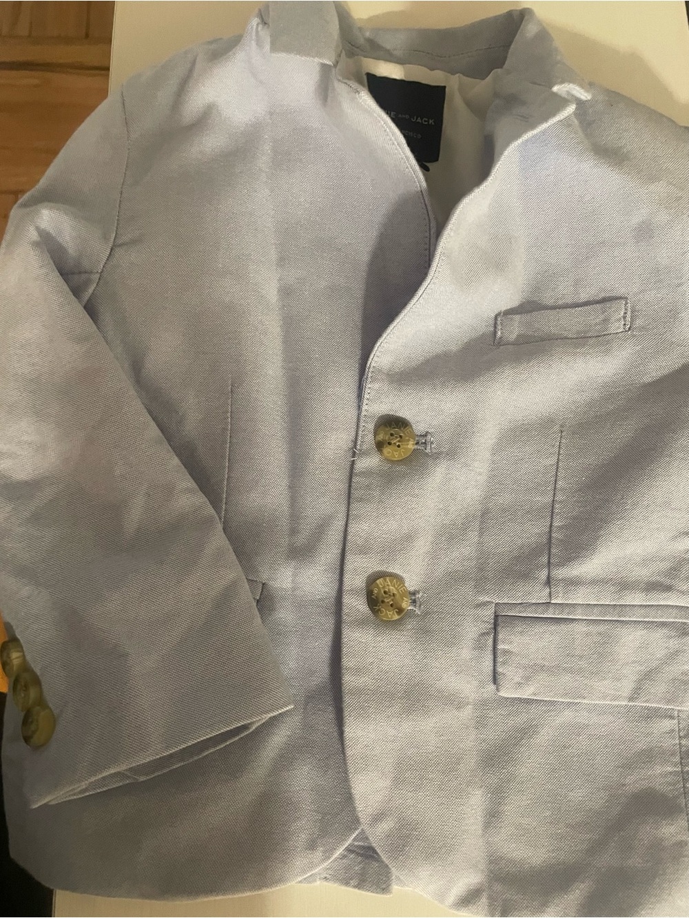 Janie and Jack Light Blue Boys' Blazer. Size 2t. worn once!